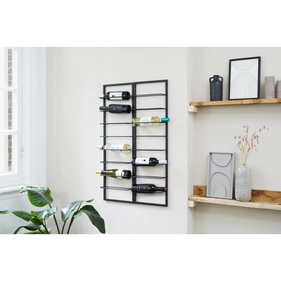 Lifa Living Wijnrek Luc Voor 8 Flessen, 30 X 9,5 X 99,5 Cm 4 Lifa Living Wijnrek Luc Voor 8 Flessen, 30 X 9,5 X 99,5 Cm - Image 3