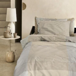 Damai Dekbedovertrek Base - Katoen - 140x200/220 Cm - Beige 8 Damai Dekbedovertrek Base - Katoen - 140x200/220 Cm - Beige -Meubel Verkoop 1000035112 0102