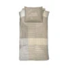 Damai Dekbedovertrek Base - Katoen - 140x200/220 Cm - Beige -Meubel Verkoop 1000035112
