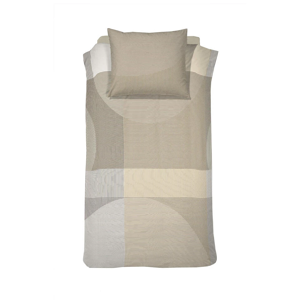 Damai Dekbedovertrek Base - Katoen - 140x200/220 Cm - Beige 3 Damai Dekbedovertrek Base - Katoen - 140x200/220 Cm - Beige