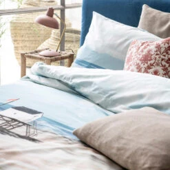 Cinderella Dekbedovertrek Ameland - Satijn - 240x200/220 Cm - Blue 8 Cinderella Dekbedovertrek Ameland - Satijn - 240x200/220 Cm - Blue -Meubel Verkoop 1000035188 0102