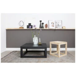 WOOOD Studio Fotolijstplank 120 Cm - Eiken - Onbehandeld - Set Van 2 -Meubel Verkoop 1000045226 0102