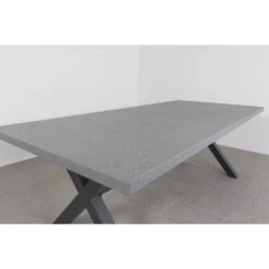 VDG Verona Betonlook Tuintafel 220 X 100 Cm. - Antraciet 9 VDG Verona Betonlook Tuintafel 220 X 100 Cm. - Antraciet -Meubel Verkoop 1000053247 0103