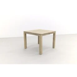 Allure Rome Teak Tuintafel 100 X 100 Cm. - Grey -Meubel Verkoop 1000054221 0102