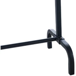 CLP Kledingrek Lara 120x150x38 Zwart 7 CLP Kledingrek Lara 120x150x38 Zwart -Meubel Verkoop 1000068872 0105