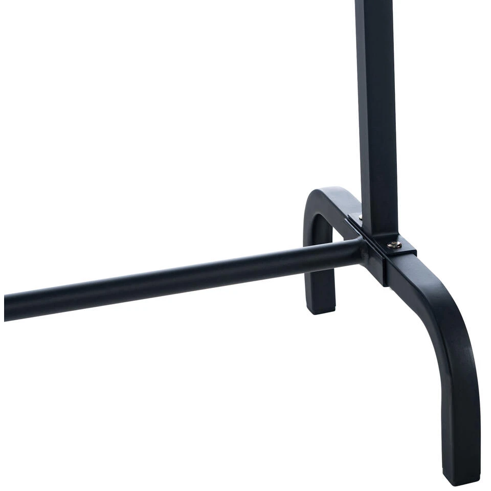 CLP Kledingrek Lara 120x150x38 Zwart 5 CLP Kledingrek Lara 120x150x38 Zwart - Image 3