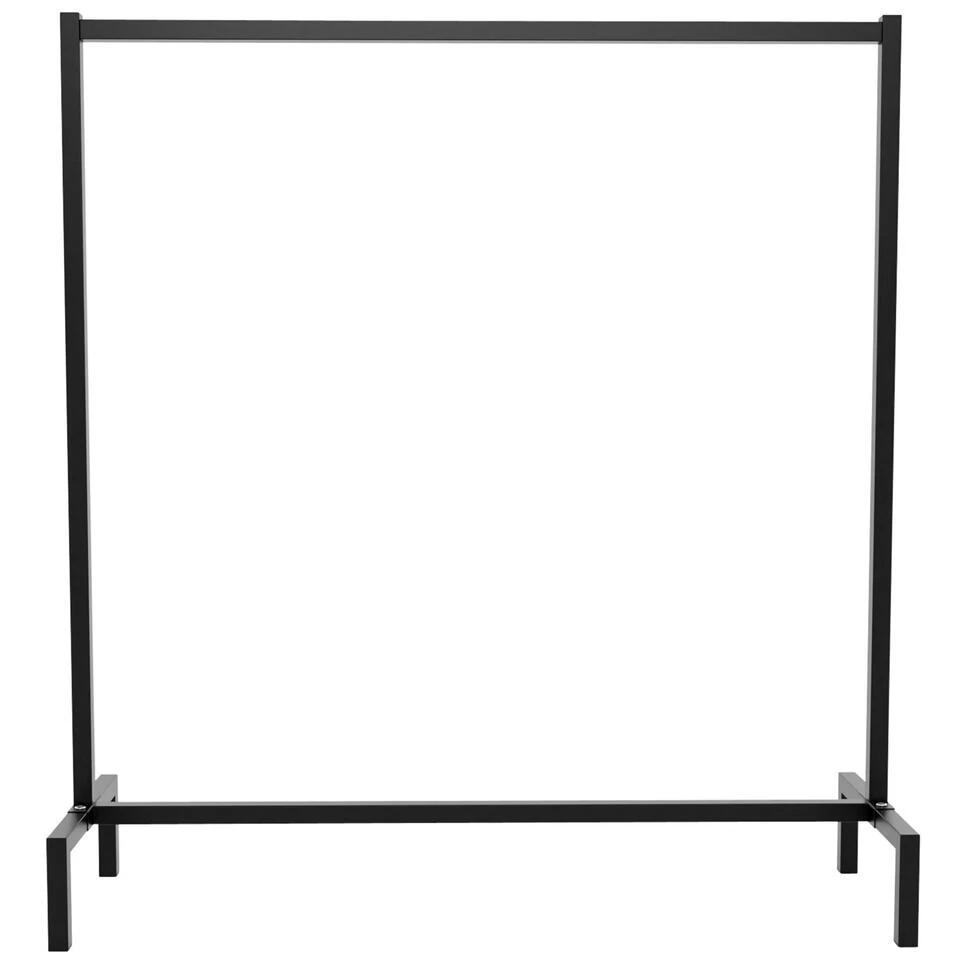 CLP Kledingrek Melva 120x38x120 Zwart 5 CLP Kledingrek Melva 120x38x120 Zwart - Image 3