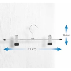 ACAZA Set Van 30 Broekhangers Met Knijpers Voor Heren Of Dames -Meubel Verkoop 1000074000 0103