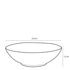 Mica Decorations Tabo Schaal - H7,5 X Ø23,5 Cm - Groen -Meubel Verkoop 1000077194 0103