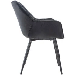 CLP Eetkamerstoel Tanna Fluweel Zwart 8 CLP Eetkamerstoel Tanna Fluweel Zwart -Meubel Verkoop 1000080759 0102