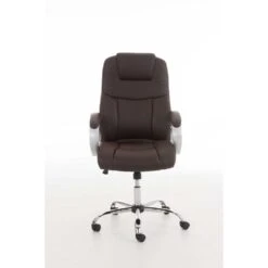 Clp Bureaustoel XL Apoll Kunstleder Bruin -Meubel Verkoop 1000082855 0102
