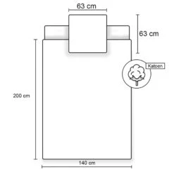 Disney Frozen Dekbedovertrek Magical Season - 140 X 200 Cm - Katoen -Meubel Verkoop 1000088885 0102