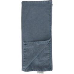 Laura Ashley Tafelloper Blauw Dubbelzijdig Uni/Wild Clematis 40x150cm -Meubel Verkoop 1000093100 0103