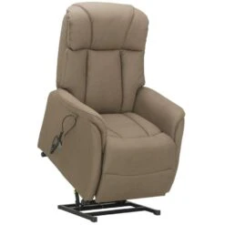 Relaxfauteuil Nebraska (sta-op) - Bruin -Meubel Verkoop 10205547 0811