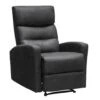 Relaxfauteuil Jackson - Stof - Zwart -Meubel Verkoop 10209885