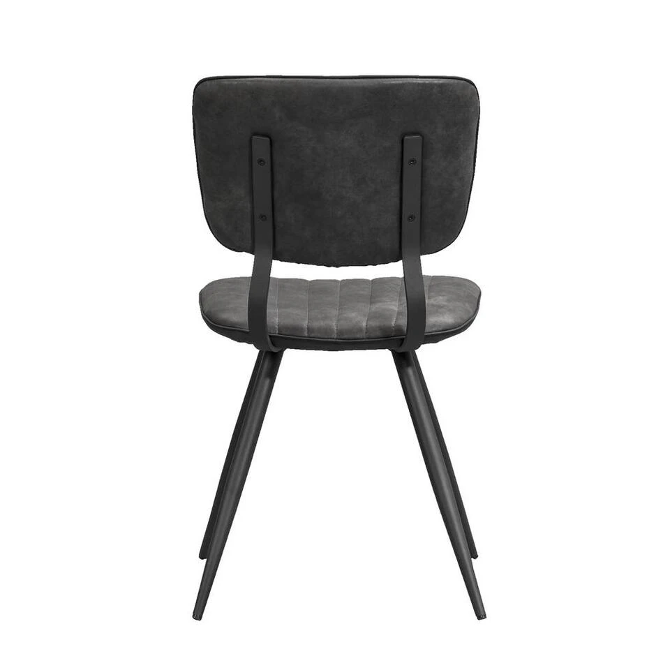 Eetkamerstoel Brim - Stof - Antraciet 5 Eetkamerstoel Brim - Stof - Antraciet - Image 3