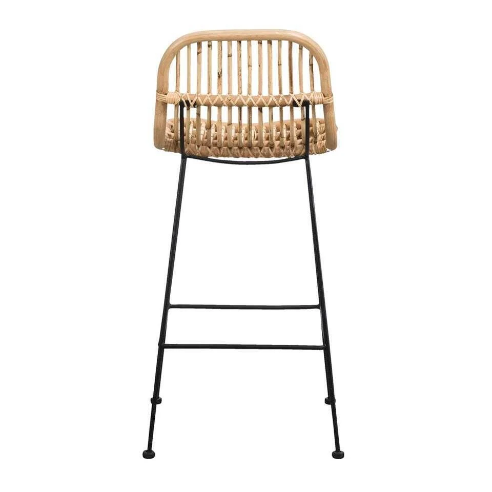 Barkruk Justin - Rotan - Naturel 5 Barkruk Justin - Rotan - Naturel - Image 3