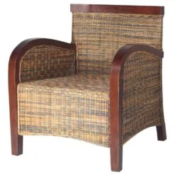 VidaXL Fauteuil Handgeweven Rattan -Meubel Verkoop 12e6f6f7817f4a45a4995bd5b17b78bd