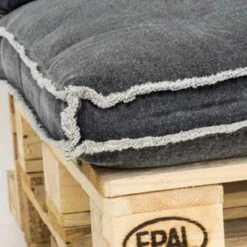 Unique Living Rugkussen Manouk Zwart - 120x40 Cm -Meubel Verkoop 1404522933 0103