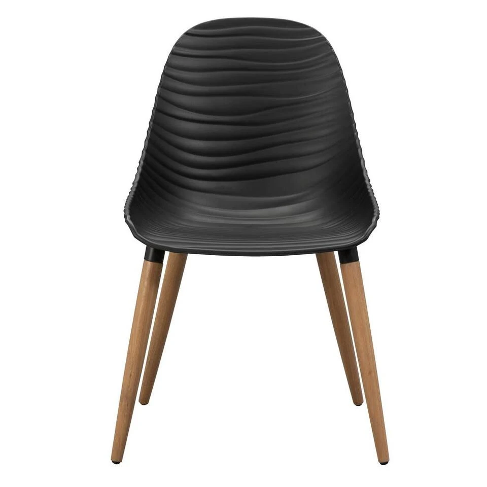 Le Sud Diningstoel Bordeaux - Zwart/naturel - 82x54x55 Cm 4 Le Sud Diningstoel Bordeaux - Zwart/naturel - 82x54x55 Cm - Image 2