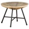 Le Sud Bijzettafel Monte Carlo - Naturel - Ø50x38 Cm -Meubel Verkoop 50155128