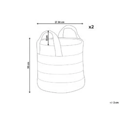 Beliani Mand GEREDE - Beige Jute 7 Beliani Mand GEREDE - Beige Jute -Meubel Verkoop 51959e8c9e514809b0e15bcf0a6a6323