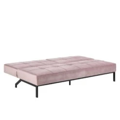 Slaapbank Linz - Velvet Roze -Meubel Verkoop 81020378 0400