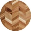 Aida Heering Bone Snijplank Ø30 Cm -Meubel Verkoop aida woodenboard round 30 cmx18cm heeringbonepattern 0