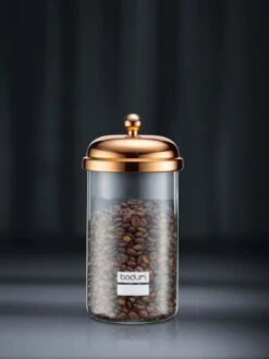 Bodum Classic Opslagkan 1 L, Copper -Meubel Verkoop bodum classic voorraadpot 1 l 1