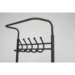 O'DADDY® Kapstok Staand - Schoenenrek - 18 Haken - 66x30x190cm - Zwart -Meubel Verkoop cf5a241cd9e44aa5ba1e58875468186a