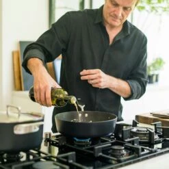 Fiskars Rotisser Sauté Pan Optiheat 26 Cm -Meubel Verkoop fiskars rotisser saute pan optiheat 26 cm 5