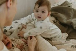 Blackberry Muslin Dekbedovertrekset,, 50x70 + 140x200 Cm -Meubel Verkoop garbo friends blackberry muslin dekbedovertrekset 8