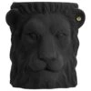 Lion Pot L, Zwart -Meubel Verkoop garden glory lion pot l 0
