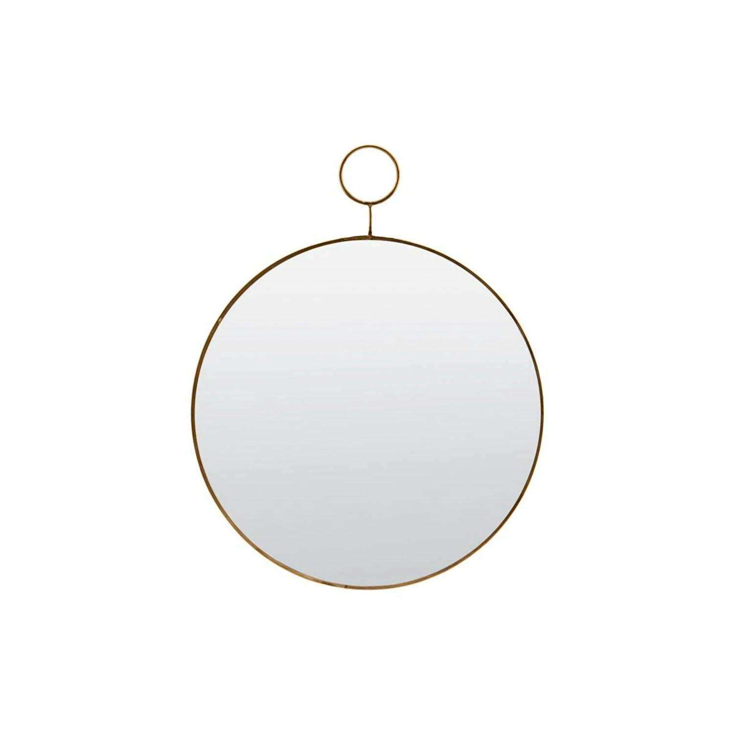 House Doctor The Loop Mirror Ø32cm, Brass 3 House Doctor The Loop Mirror Ø32cm, Brass