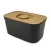 Joseph Joseph Bread Box With Cutting Board, Black -Meubel Verkoop joseph joseph bread bin with bamboo chopping board 5