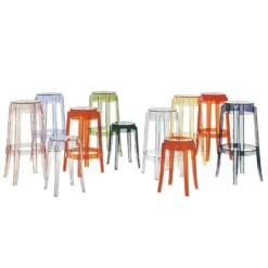 Kartell Charles Ghost Kruk, Crystal -Meubel Verkoop kartell charles ghost kruk 11