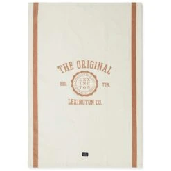 Lexington The Original Keukenhanddoek 50x70 Cm, Off-white / Bruin