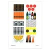 Ögon Chocolate Box Poster 50x70 Cm -Meubel Verkoop olle eksell ogon cacao chocolate box poster 50x70 cm 0