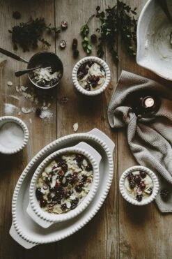 DARIA Ovenschaal 35 Cm, Cotton White -Meubel Verkoop potteryjo daria ovenschaal 35 cm 15