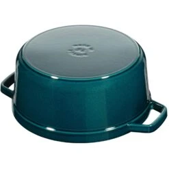 Staub Cocotte Rond 24 Cm 3,8 L, Petrolblauw 9 Staub Cocotte Rond 24 Cm 3,8 L, Petrolblauw -Meubel Verkoop staub staub cocotte rond 1