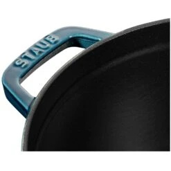 Staub Cocotte Rond 24 Cm 3,8 L, Petrolblauw 11 Staub Cocotte Rond 24 Cm 3,8 L, Petrolblauw -Meubel Verkoop staub staub cocotte rond 3