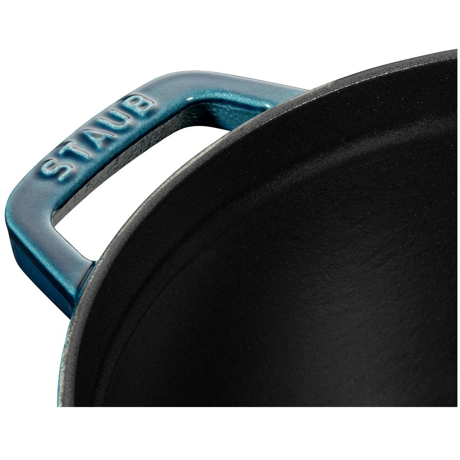 Staub Cocotte Rond 24 Cm 3,8 L, Petrolblauw 7 Staub Cocotte Rond 24 Cm 3,8 L, Petrolblauw - Image 5