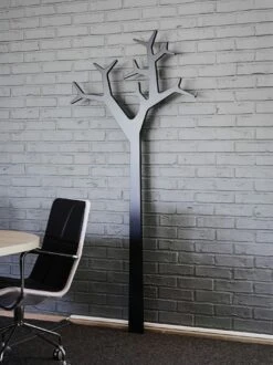 Swedese Tree Wall Kapstok 194 Cm, Zwart -Meubel Verkoop swedese tree wall coat hanger 194 cm 9