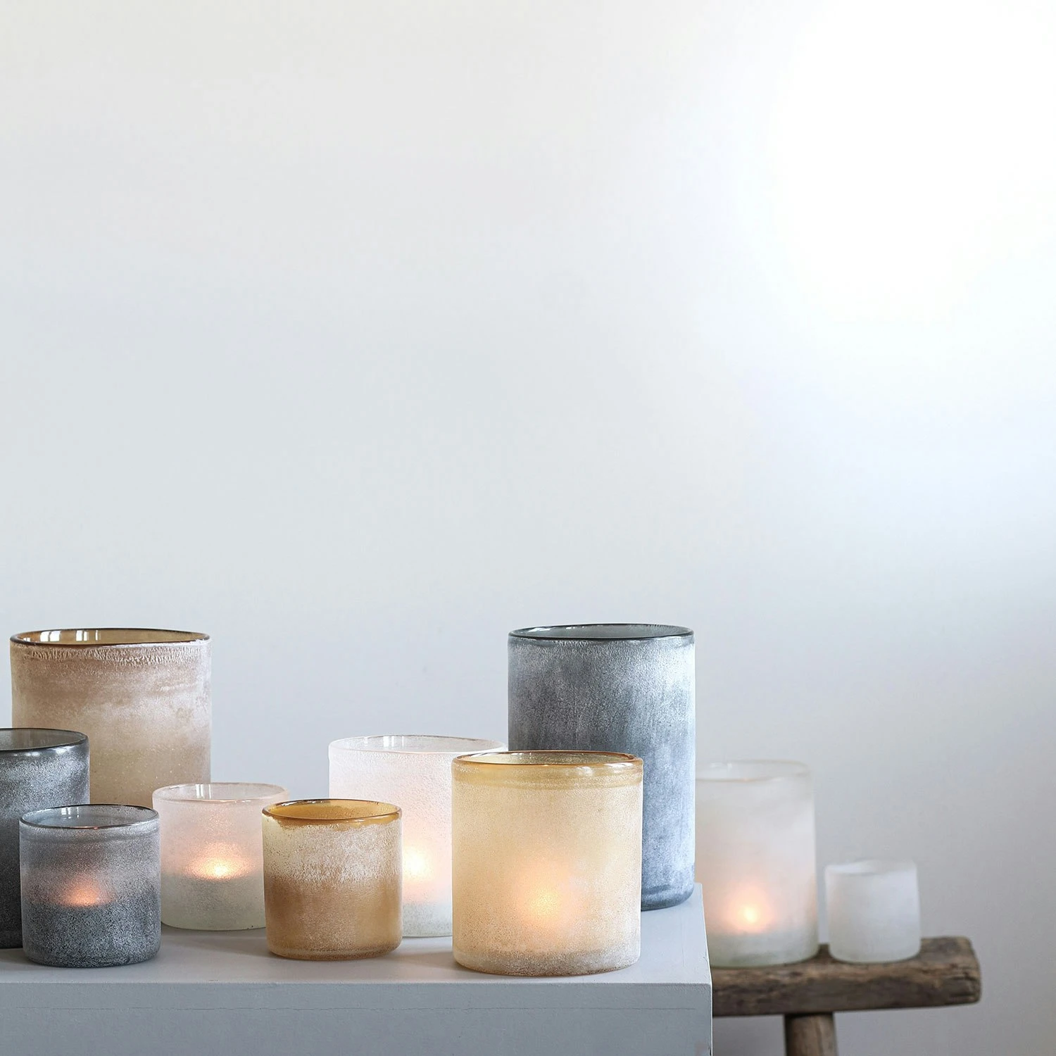 Frost Candleholder M, White 8 Frost Candleholder M, White - Image 6